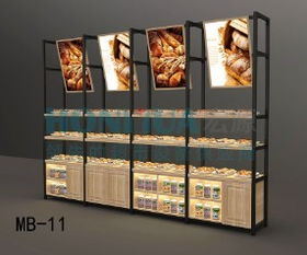 面包陈列的艺术 如何通过展示架提升面包店的吸引力
