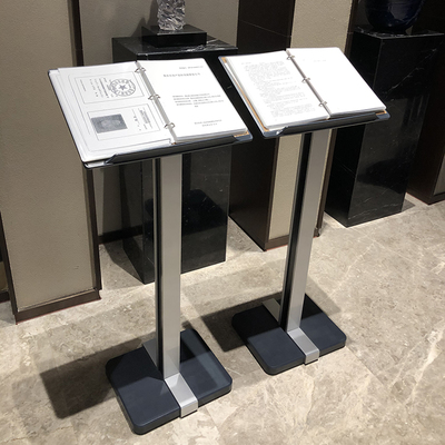翻页展示架的多场景应用 让信息展示更高效专业